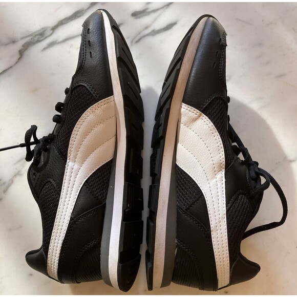 PUMA Vista Lux Running Shoes Black 370503-01 SNEAKERS 8 EUC - Picture 7 of 11